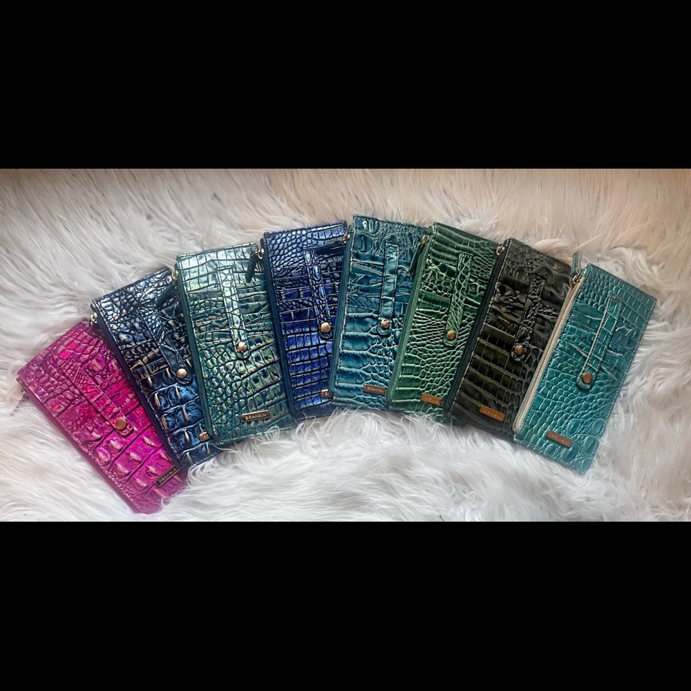 BRAHMIN CREDIT CARD WALLET - MULTIPLE COLORS